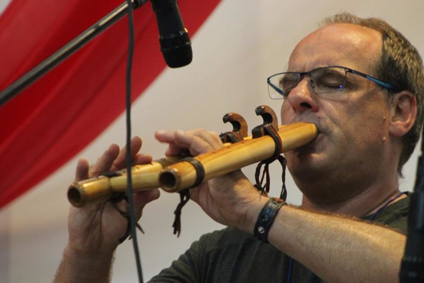 double flûte "NATIVE" (photo: ïza Vela Sïmone Mexique)