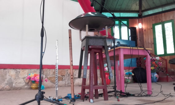 avant le concert tout est prêt